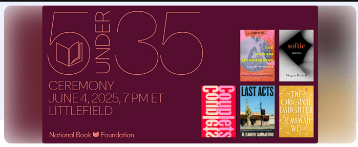 Join the National Book Foundation’s 2025